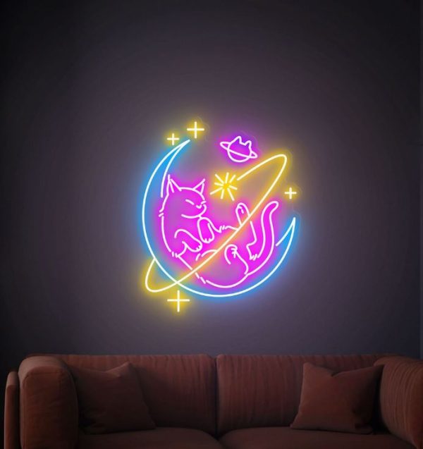 MoonCat - Mekanlar İçin Neon Led
