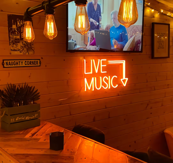 Live Music – Mekanlar İçin Neon Led