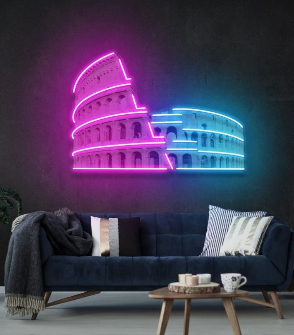 WallArt Rome - Mekanlar İçin Neon Led